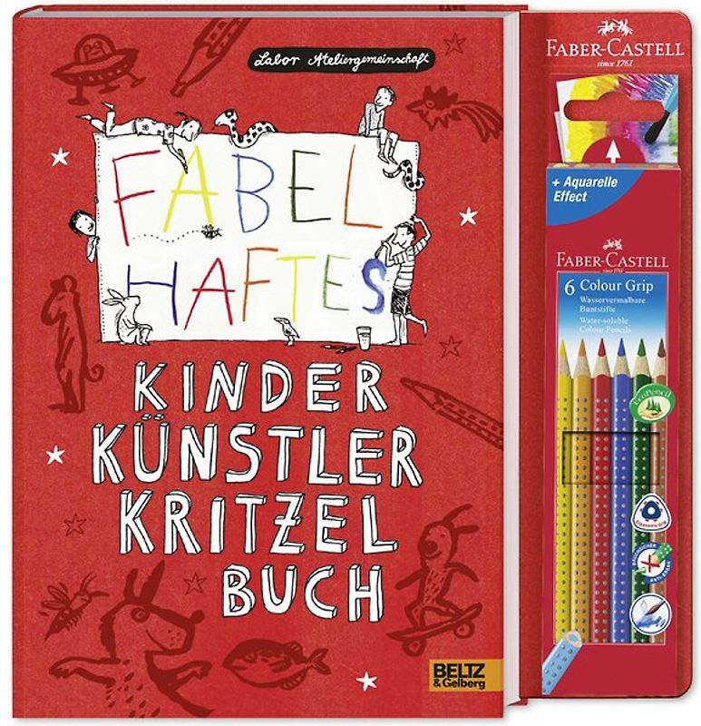 Fabelhaftes Kinder Künstler Kritzelbuch