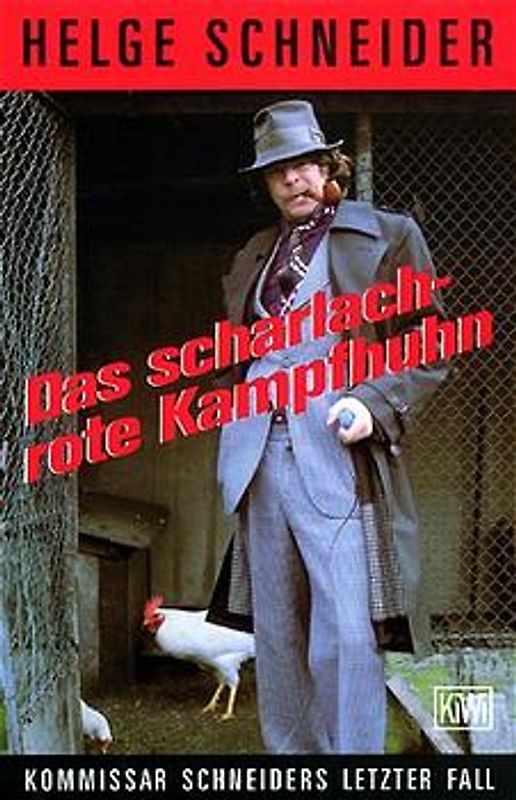 Das scharlachrote Kampfhuhn