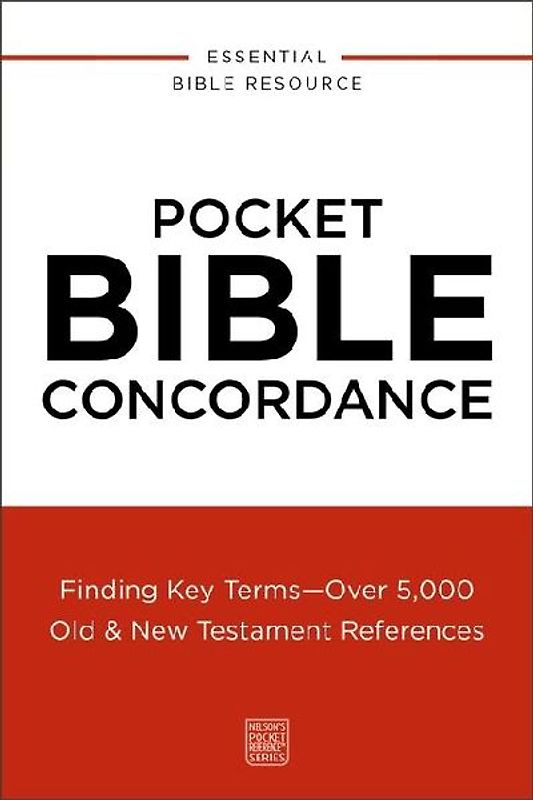 Pocket Bible Concordance