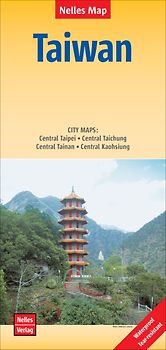 Nelles Map Landkarte Taiwan