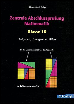 Mathematik Lernhilfen / Zentrale Abschlussprüfung Mathematik - Klasse 10