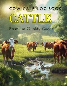 Cow Calf Log Book: Cattle