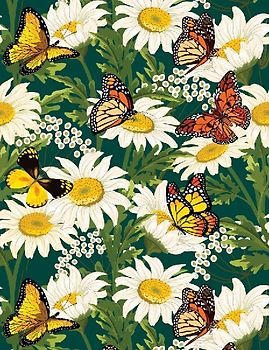 Butterflies and Daisies Journal