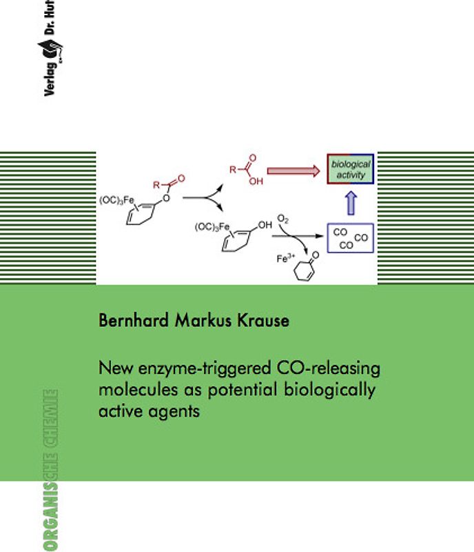 New enzyme-triggered CO-releasing molecules as potential biologically active agents