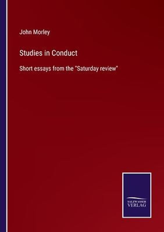 Studies in Conduct