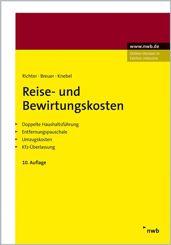 Reise- und Bewirtungskosten