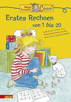 Conni Gelbe Reihe (Beschäftigungsbuch): Conni Erstes Rechnen (Neues Cover)