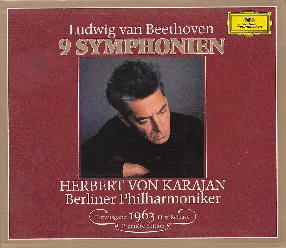 Berliner Philharmoniker - Herbert Von Karajan: Ludwig van Beethoven - 9 Symphonien [5 CDs]