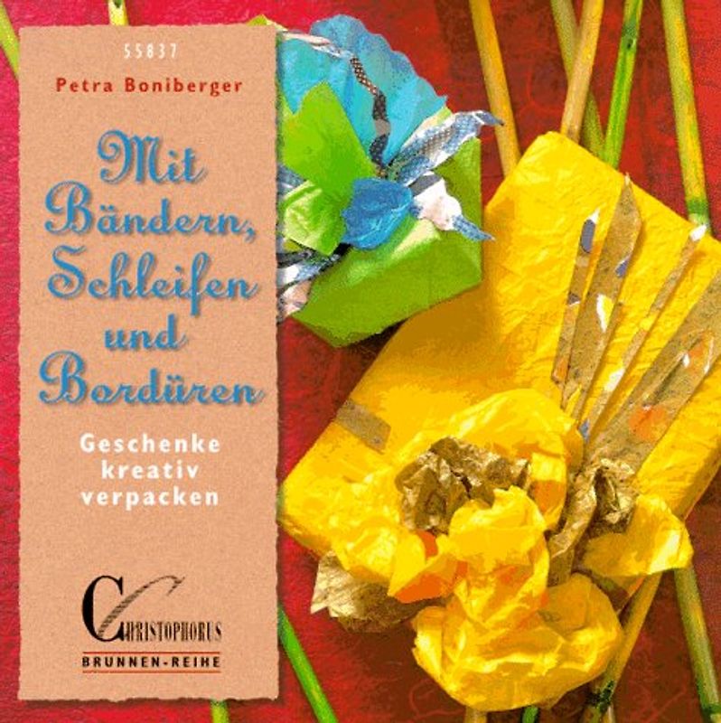 Mit Bändern, Schleifen und Bordüren. Geschenke kreativ verpacken