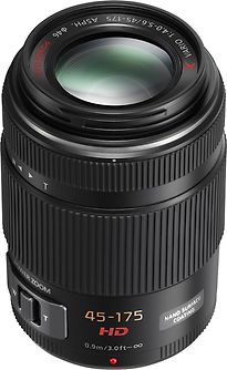Panasonic Lumix G X VARIO 45-175 mm F4.0-5.6 PZ 46 mm (adapté à Micro Four Thirds) noir