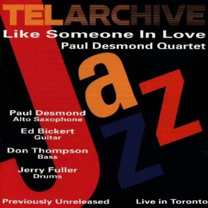 Paul Quartet Desmond - Like Someone in Love - Telarchive