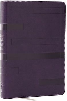 Color Code Study Bible, Revealing God's Truth Color by Color (Kjv, Purple Leathersoft, Red Letter)