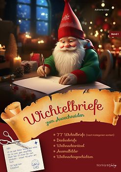 Wichtelbriefe zum Ausschneiden