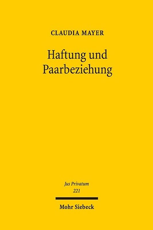 Haftung und Paarbeziehung