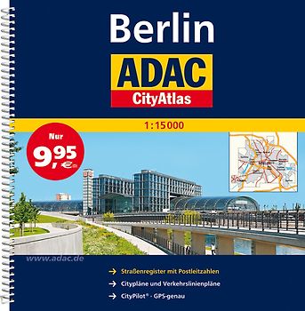 ADAC Cityatlas Berlin 1:15.000
