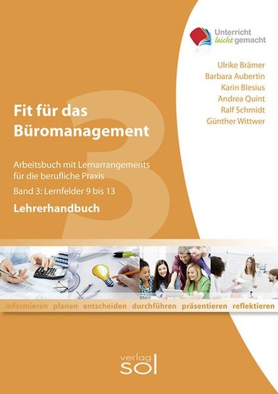 Lehrerhandbuch Fit für das Büromanagement LF 9-13 (Band 3)