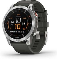 Garmin epix (Gen 2) 47 mm grijs met grijze polsband [wifi, Standard]