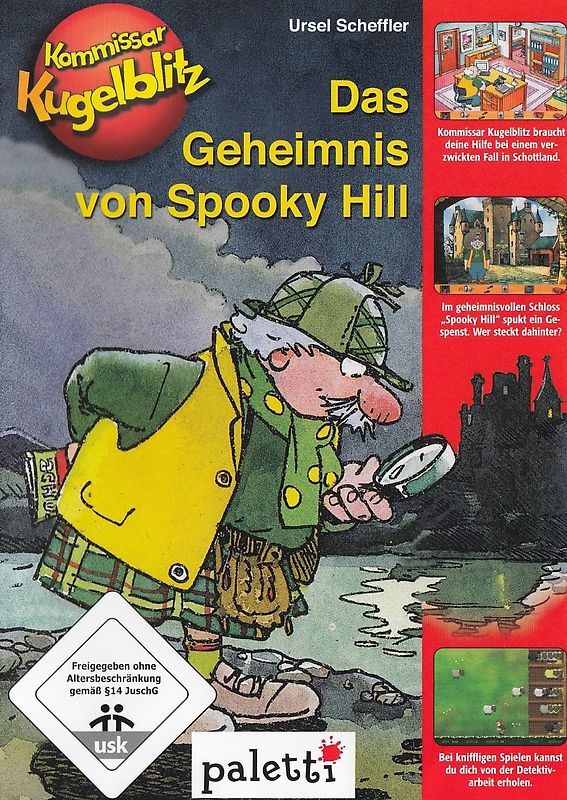Kommissar Kugelblitz: 2. Fall - Das Geheimnis von Spooky Hill PC Spiele