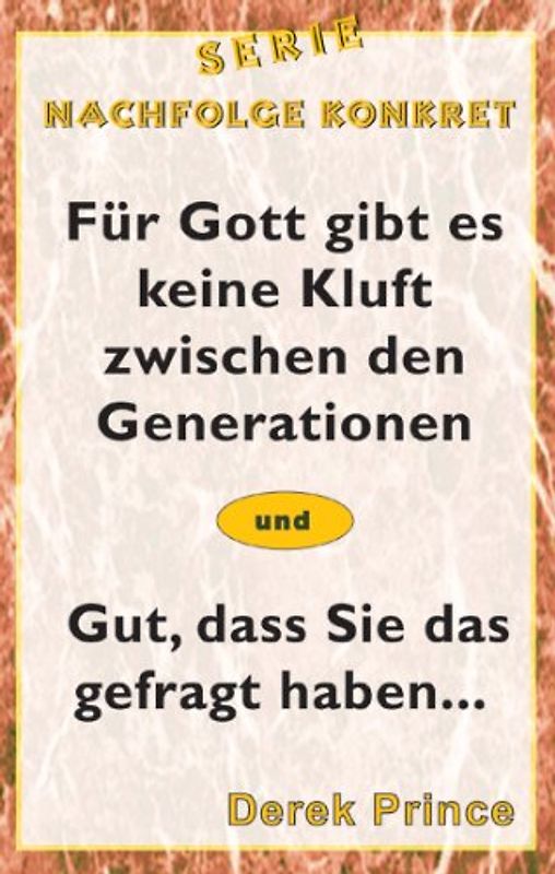 Für Gott gibt es keine Kluft zwischen den Generationen