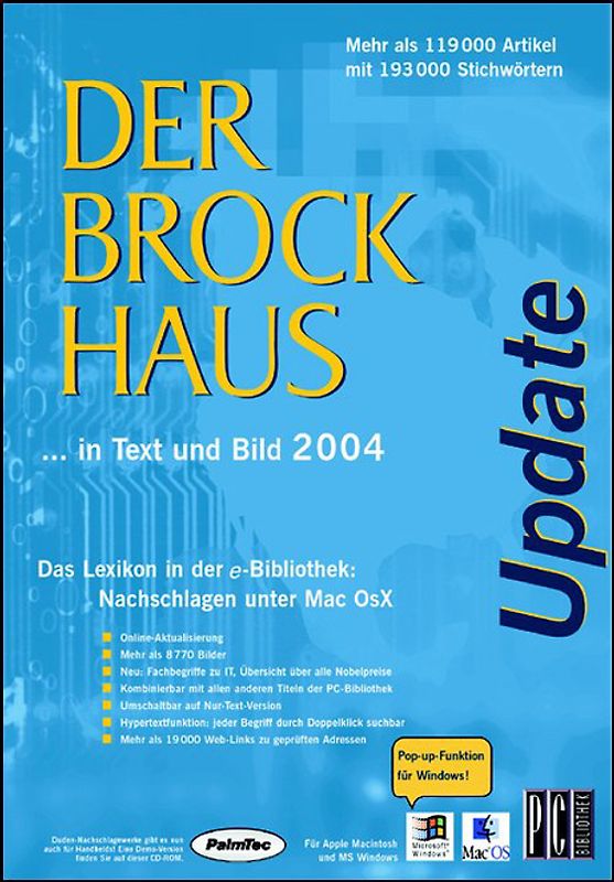 Der Brockhaus in Text und Bild 2004 - Update MacOS