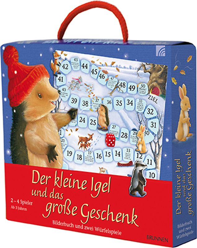 Spielkoffer: Der kleine Igel und das große Geschenk
