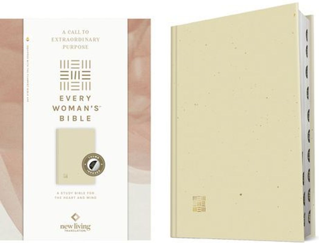 NLT Every Woman's Bible, Filament Enabled (Hardcover, Gold Dust, Indexed, Red Letter)