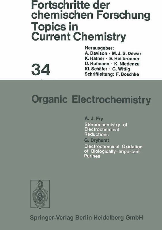 Organic Electrochemistry