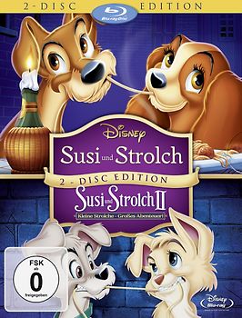 Susi und Strolch 1+2 [Blu-ray] Blu-ray Disc