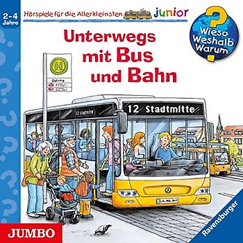 Wieso? Weshalb? Warum? junior. Unterwegs mit Bus und Bahn: CD Standard Audio Format, Hörspiel
