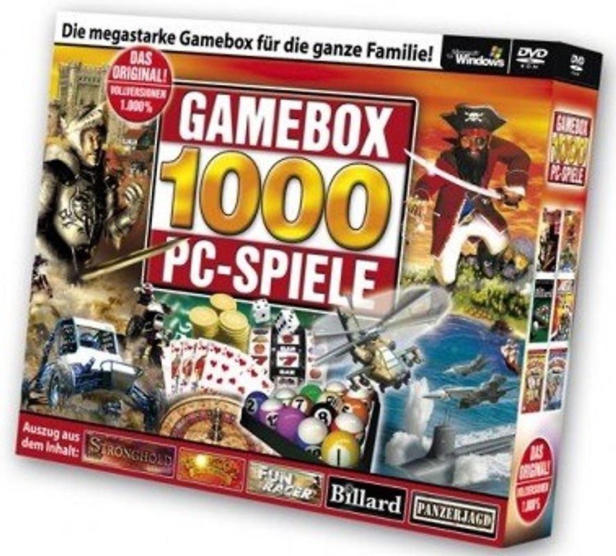 Gamebox 1.000 PC-Spiele PC Spiele