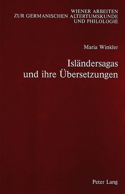 Isländersagas und ihre Übersetzungen