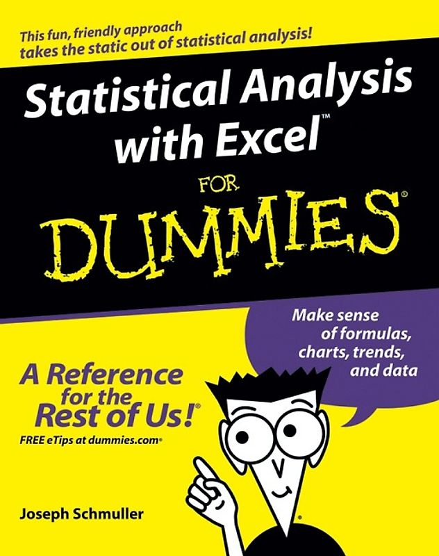 Statistical Analysis with Excel For Dummies