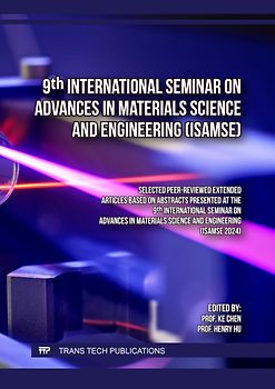 9th International Seminar on Advances in Materials Science and Engineering (ISAMSE)