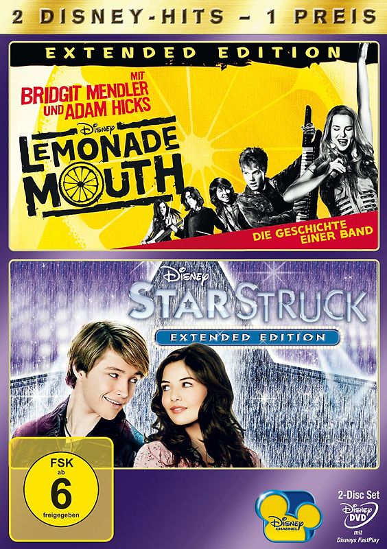 2 Disney-Hits: Lemonade Mouth/Starstruck [Extended Edition, 2 DVDs] DVD