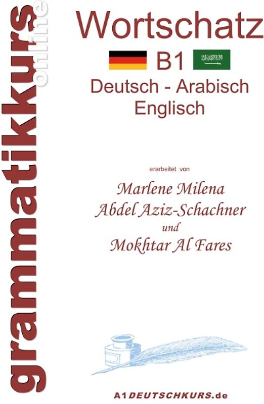 Wörterbuch B1 Deutsch-Arabisch-Englisch