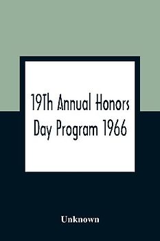 19Th Annual Honors Day Program 1966