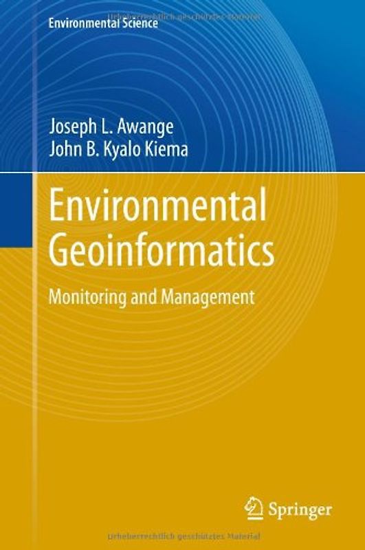 Environmental Geoinformatics. Monitoring and Management