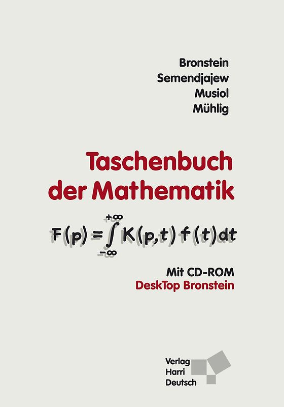 Taschenbuch der Mathematik mit CD-ROM