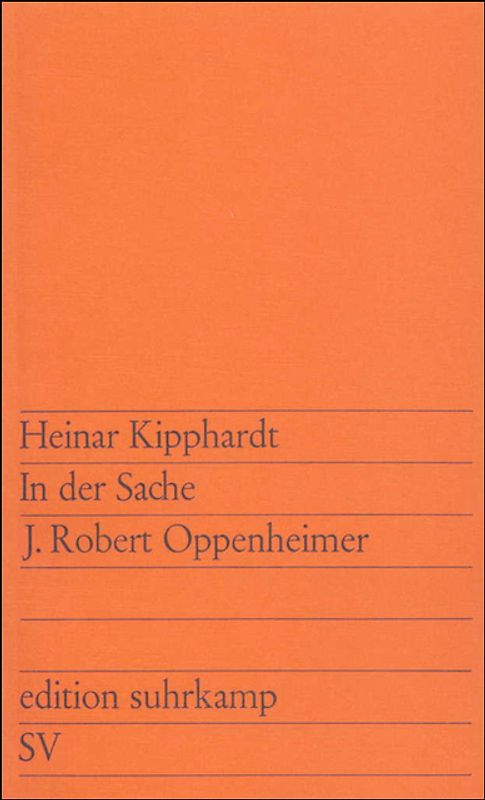 In der Sache J. Robert Oppenheimer