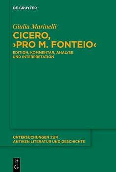 Cicero, ›Pro M. Fonteio‹