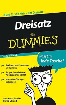 Dreisatz für Dummies Das Pocketbuch