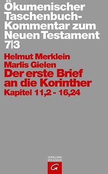 Ökumenischer Taschenbuchkommentar zum Neuen Testament / Der erste Brief an die Korinther