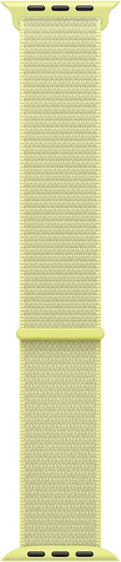 Apple Watch 38/40/41 mm Boucle Sport jaune fluo