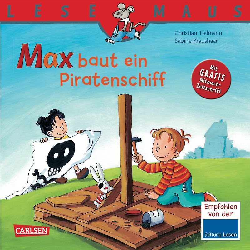 LESEMAUS 32: Max baut ein Piratenschiff