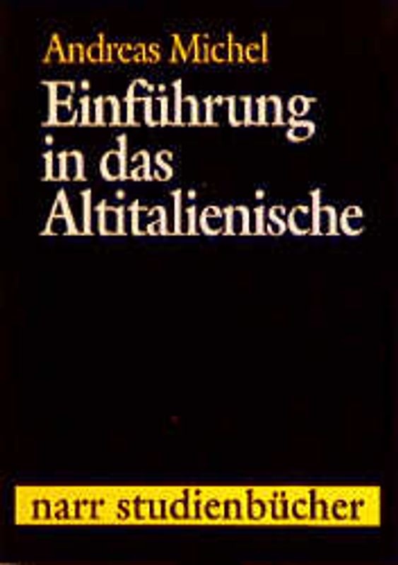 Einführung in das Altitalienische