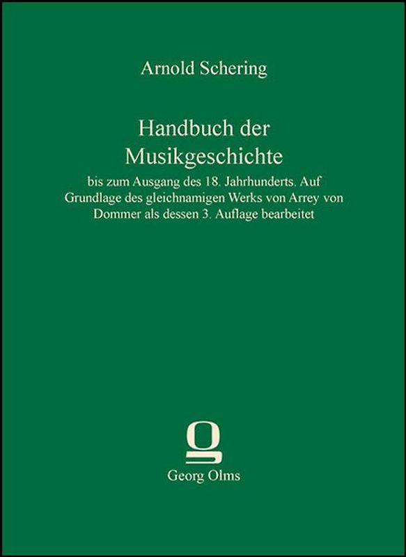 Handbuch der Musikgeschichte