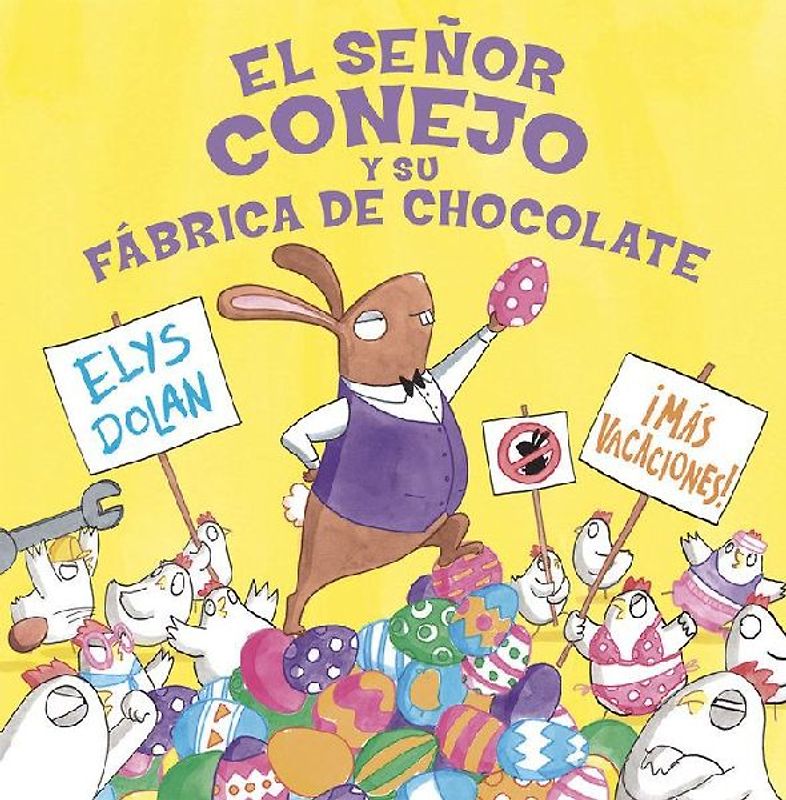 El señor conejo y la fábrica de chocolate