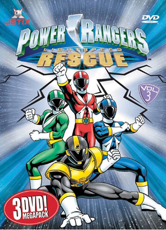 Power Rangers - Lightspeed Rescue Megapack Vol. 3 (Episoden 19-29) (3 DVDs) DVD