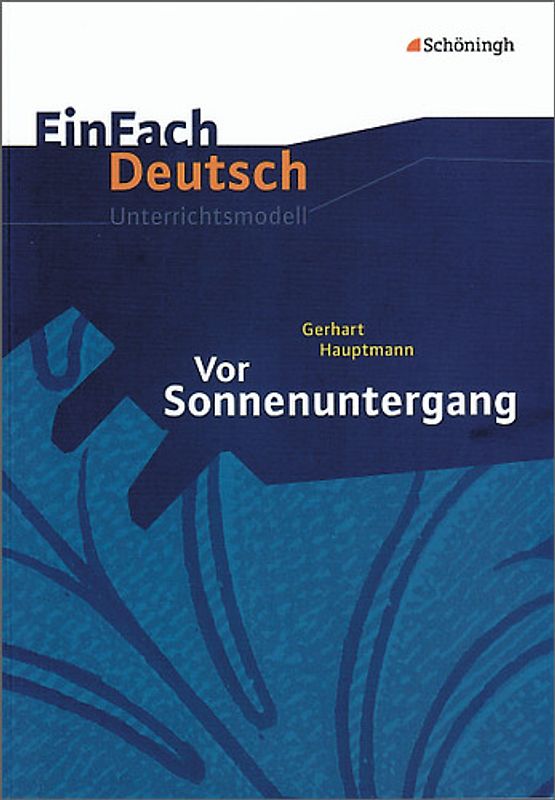 EinFach Deutsch Unterrichtsmodelle