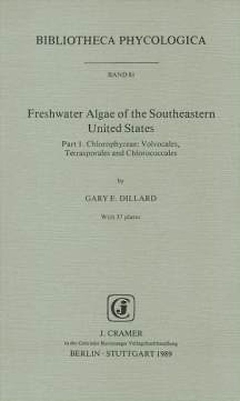 Freshwater Algae of the Southeastern United States